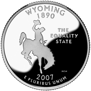 [Wyoming State Quarter]
