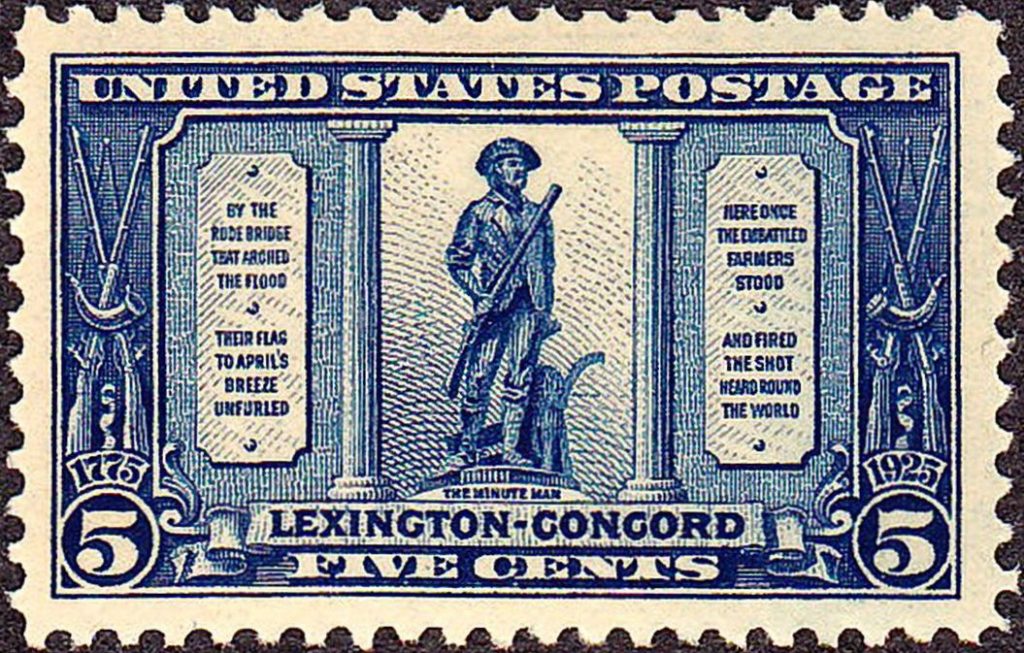 [Lexington-Concord Stamp (1925)]