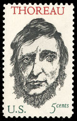 [Thoreau Stamp]