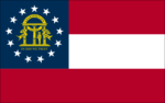 [Georgia State Flag]