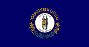 [Kentucky State Flag]