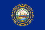 [New Hampshire State Flag]