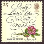 [Robert Burns Stamp]