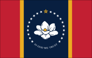 [Mississippi State Flag]