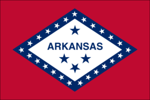 [Arkansas State Flag]