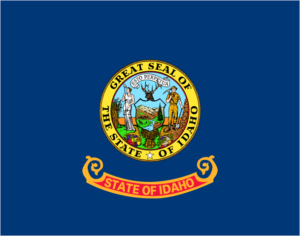 [Idaho State Flag]