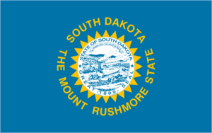 [South Dakota State Flag]