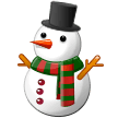[Winter Snowman Icon]