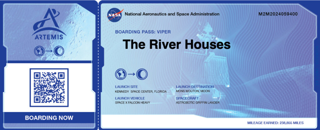 [VIPER Moon Rover Boarding Pass]